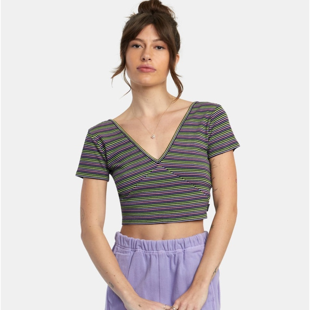 NWT Smitten Top V neck